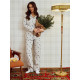Пижама новогодняя женская (футболка, брюки) KAFTAN «Елки», размер 40-42