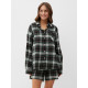 Пижама женская (рубашка, шорты) KAFTAN, размер 50-52, зелёная