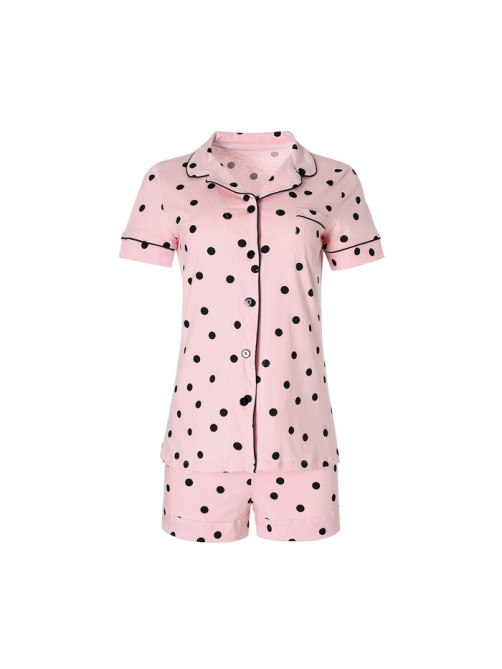 Пижама женская (рубашка, шорты) KAFTAN Cute, размер 40-42