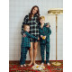 Пижама женская (рубашка, шорты) KAFTAN, размер 50-52, зелёная