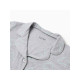 Пижама женская (рубашка, брюки) KAFTAN Fresh, размер 40-42, серая