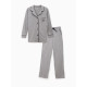 Пижама женская (рубашка, брюки) KAFTAN Sweat home, размер 40-42, серая