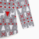 Пижама новогодняя женская (рубашка, брюки) KAFTAN «Скандинавия», размер 44-46