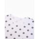 Пижама женская (футболка, шорты) KAFTAN Star, размер 40-42, серая