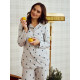 Пижама новогодняя женская (футболка, брюки) KAFTAN «Елки», размер 40-42