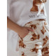 Пижама женская (футболка, шорты) KAFTAN «Мишка», размер 40-42