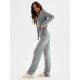 Пижама женская (рубашка, брюки) KAFTAN Sweat home, размер 40-42, серая