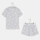 Пижама женская (рубашка, шорты) KAFTAN Star, размер 48-50