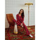 Пижама новогодняя женская (рубашка, брюки) KAFTAN «Клетка», размер 48-50