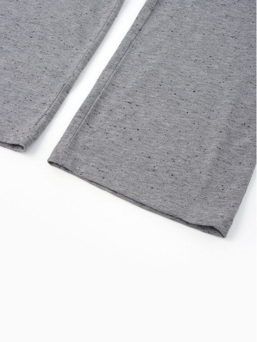 Пижама женская (рубашка, брюки) KAFTAN Sweat home, размер 40-42, серая