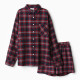 Пижама женская (рубашка, шорты) KAFTAN, размер 40-42, синяя