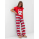 Пижама новогодняя женская (футболка, брюки) KAFTAN Bear, размер 40-42