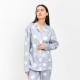 Пижама женская (рубашка, брюки) KAFTAN «Звезды», размер 52-54, серая