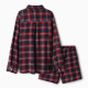 Пижама женская (рубашка, шорты) KAFTAN, размер 40-42, синяя