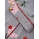 Пижама женская (рубашка, шорты) KAFTAN «Цветы», размер 44-46