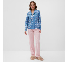 Пижама женская (рубашка, брюки) KAFTAN «Стрелы», размер 40-42