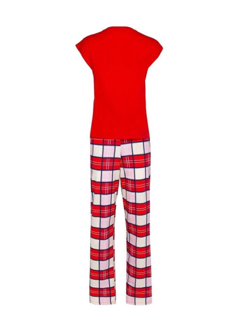 Пижама новогодняя женская (футболка, брюки) KAFTAN Bear, размер 40-42