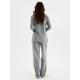 Пижама женская (рубашка, брюки) KAFTAN Sweat home, размер 40-42, серая