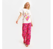 Пижама новогодняя женская (футболка, брюки) KAFTAN Girl, размер 40-42