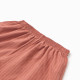 Пижама женская (рубашка, шорты) KAFTAN «Полоска», размер 44-46, цвет коралл