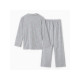 Пижама женская (рубашка, брюки) KAFTAN Fresh, размер 48-50, серая