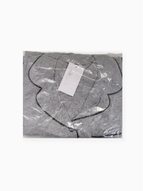 Пижама женская (рубашка, брюки) KAFTAN Sweat home, размер 40-42, серая