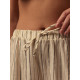 Шорты домашние женские SL HOME Linen, белые, размер 44 (M)