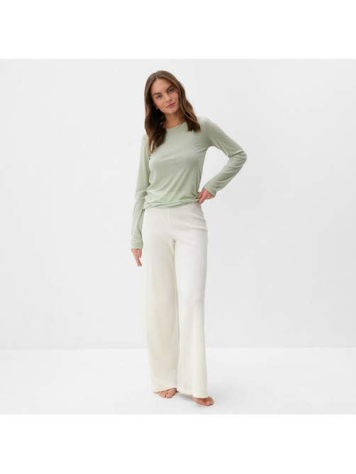 Лонгслив женский KAFTAN: Basic line, оливковый, размер 48-50