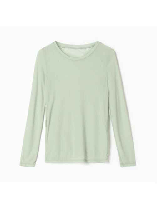Лонгслив женский KAFTAN: Basic line, оливковый, размер 40-42