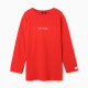 Свитшот женский MIST Cozy style, красный, размер 50