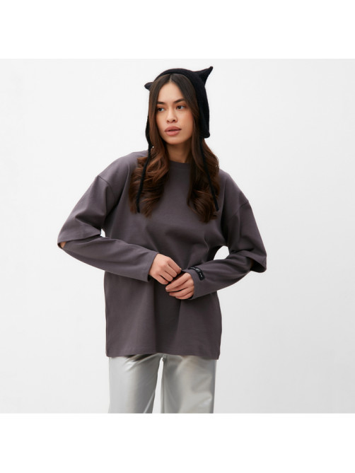 Лонгслив MIST: Base, размер 46-48 (L-XL), графитовый