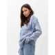 Джемпер женский MIST Knitwear, размер 40-42, голубой