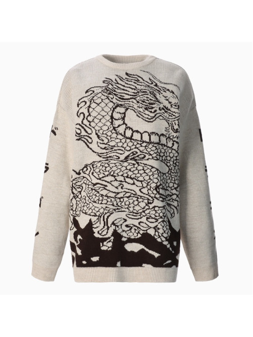 Джемпер женский MIST Dragon, бежевый, onesize (44-48)