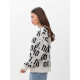 Джемпер женский MIST Knitwear, размер 48-50, белый