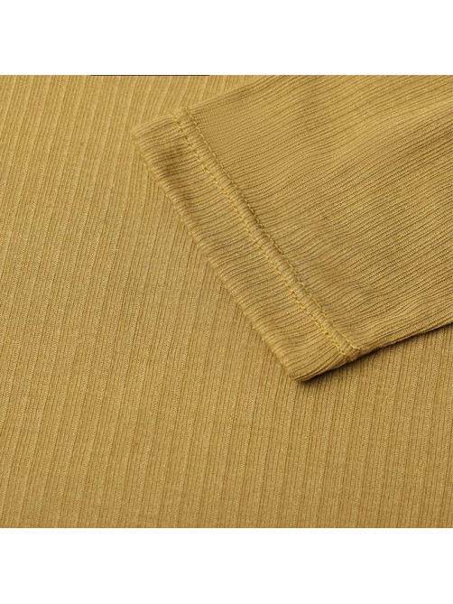 Лонгслив женский KAFTAN: Basic line, тёмно-оливковый, размер 50-52