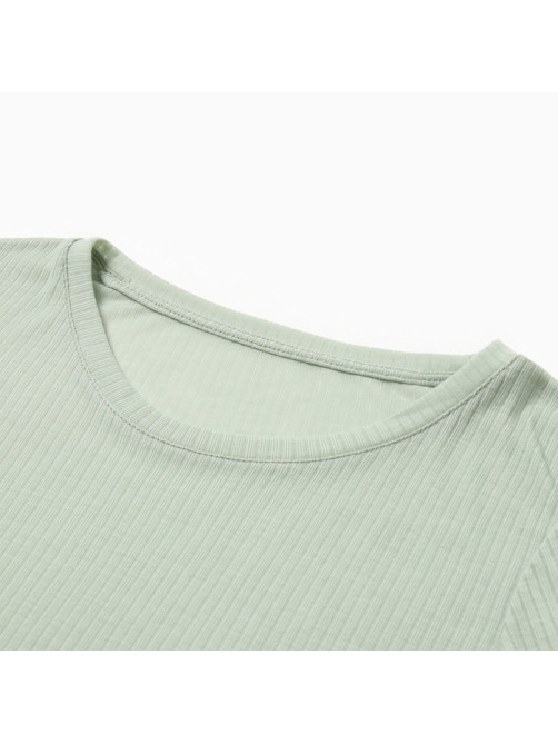 Лонгслив женский KAFTAN: Basic line, оливковый, размер 44-46