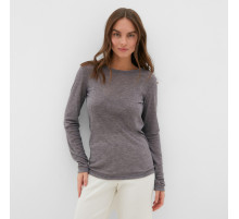 Лонгслив женский KAFTAN: Basic line, серо-фиолетовый, размер 48-50