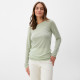 Лонгслив женский KAFTAN: Basic line, оливковый, размер 50-52