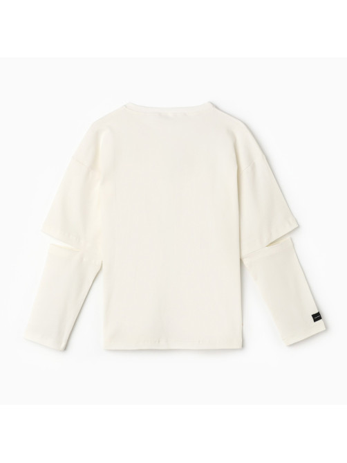 Лонгслив MIST: Base, размер 46-48 (L-XL), молочный