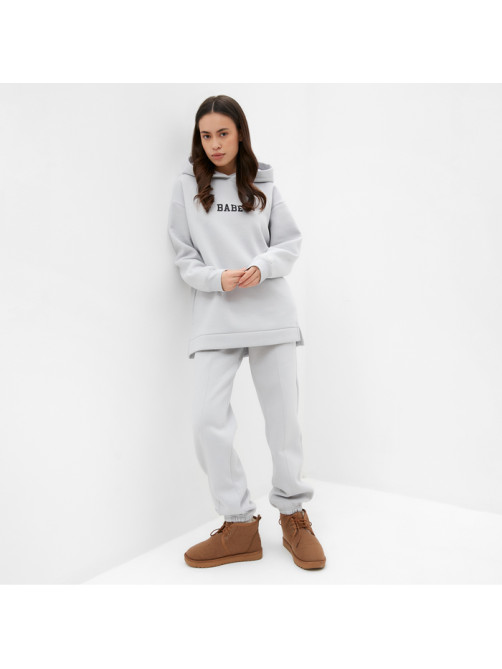 Худи женское MIST Cozy style, серое, размер 50