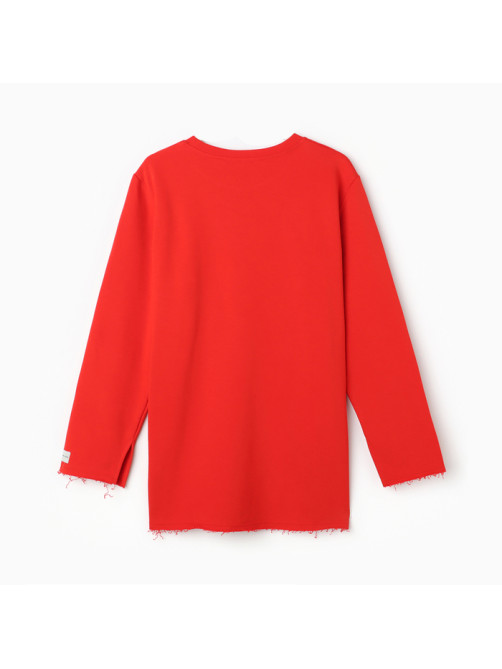 Свитшот женский MIST Cozy style, красный, размер 50