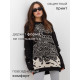Джемпер женский MIST Dragon, чёрный, onesize (44-48)