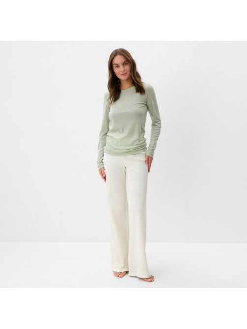 Лонгслив женский KAFTAN: Basic line, оливковый, размер 50-52