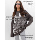 Джемпер женский MIST Tiger, серый, onesize (44-48)