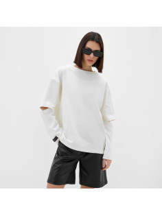 Лонгслив MIST: Base, размер 46-48 (L-XL), молочный