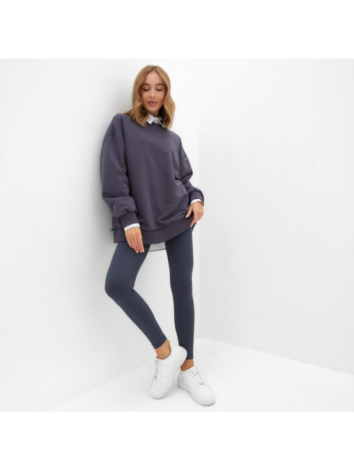 Свитшот женский MINAKU: Casual Collection цвет графит, размер 50