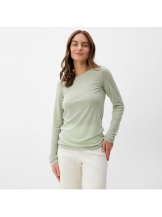 Лонгслив женский KAFTAN: Basic line, оливковый, размер 44-46