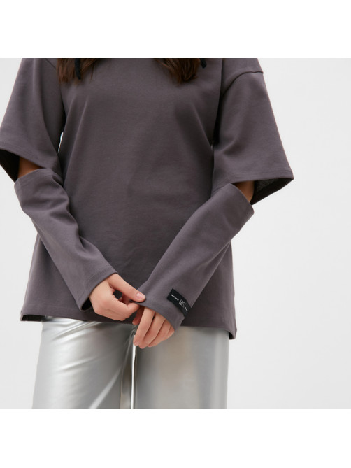 Лонгслив MIST: Base, размер 46-48 (L-XL), графитовый