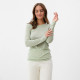Лонгслив женский KAFTAN: Basic line, оливковый, размер 48-50
