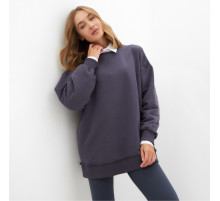 Свитшот женский MINAKU: Casual Collection цвет графит, размер 52